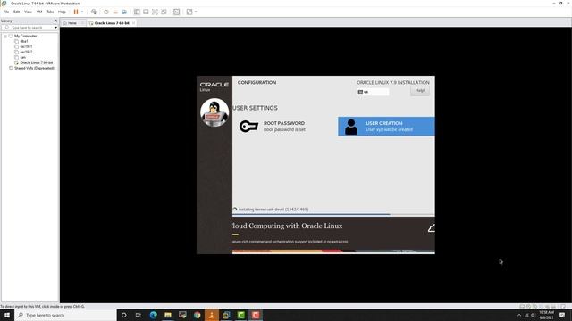 01. Oracle Linux 7.9 installation смотреть онлайн