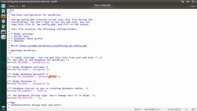 WordPress on ubuntu 16 смотреть онлайн