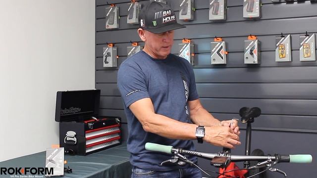 Rokform V4 Pro-Series Bike Mount Introduction and Installation with Johnny O'Mara | Rokform.com смотреть онлайн