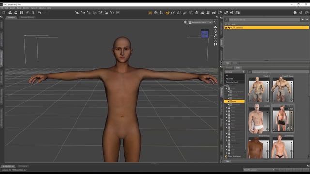 Daz studio быстрое создание персонажа по фотографии с помощью Facegen смотреть онлайн