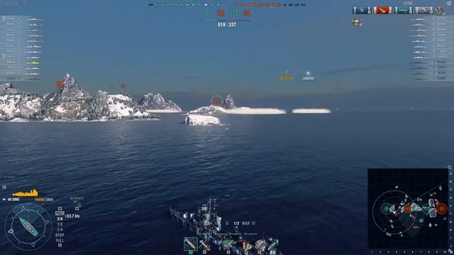 World of Warships - USS Sims Destroyer - My best game ever смотреть онлайн