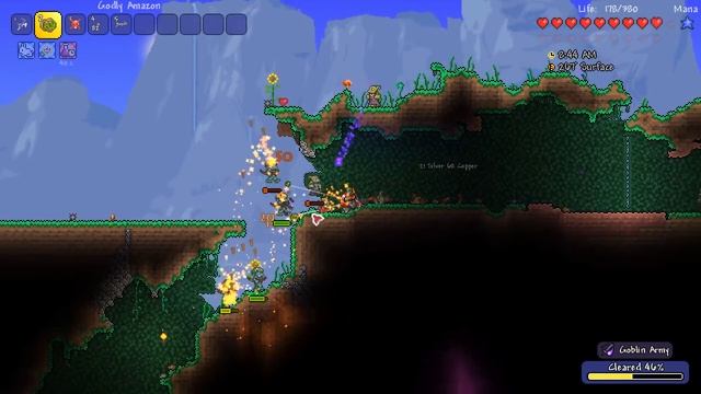 Terraria 1.3 Yo-Yo Expert Challenge || SKELETRON, GOBLIN ARMY [5] смотреть онлайн