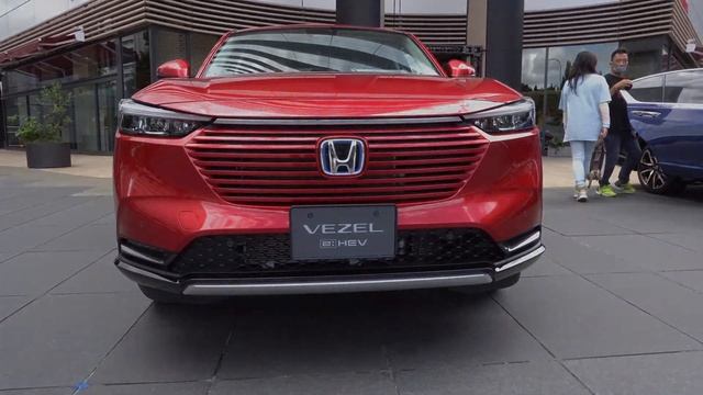 NEW 2021 HONDA VEZEL eHEV Z - New Honda HR-V 2021 Red - 新型ホンダ ヴェゼル e:HEV Z 2021年モデルレッド смотреть онлайн