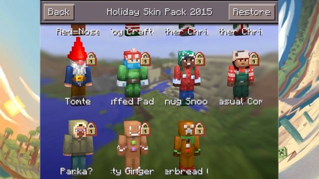 MCPE NEW HOLIDAY SKIN PACK 2015 - Minecraft PE Update 0.13.1 News (Pocket Edition) смотреть онлайн
