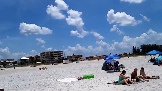 Сарасота. Sarasota beach. Мексиканский залив. Флорида. США. смотреть онлайн