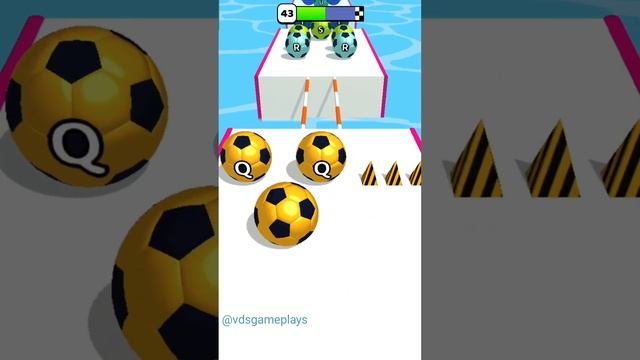 AZ Run - 2048 ABC Runner ! Ball Run Game Levels (41-45) Android Gameplay смотреть онлайн