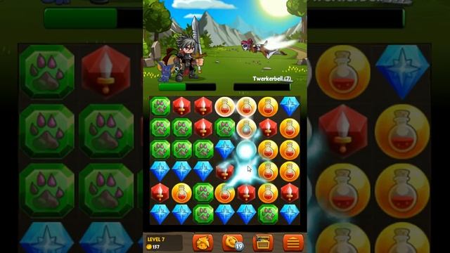 Adventure Quest Battle Gems (Android/iOS) Gameplay Part 1 смотреть онлайн