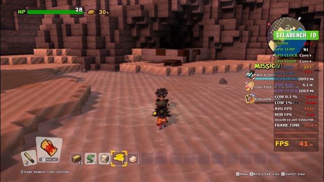 DRAGON QUEST BUILDERS 2 Geforce 940MX - i5 7200U смотреть онлайн