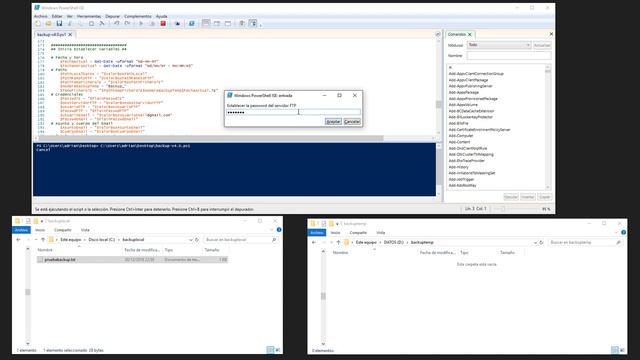 Backup FTP with Powershell (PoC) смотреть онлайн
