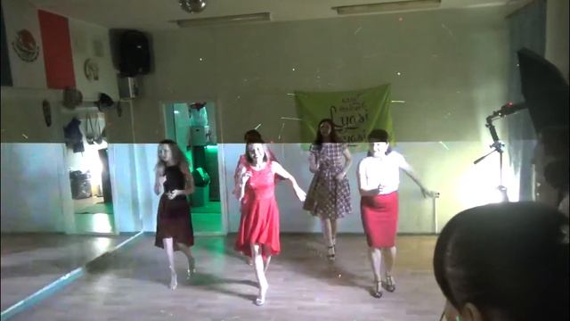Танцы выступление бачата .клуб танцев Ляси Тряси. смотреть онлайн