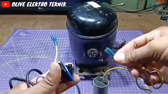 Cara Pasang Kapasitor Starting Pada Kompresor Kulkas смотреть онлайн