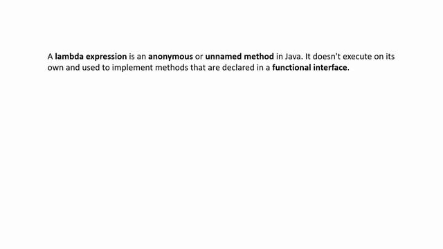 #1 Lambda Expression - Why we use lambda expression in java | use of lambda expression in java. смотреть онлайн