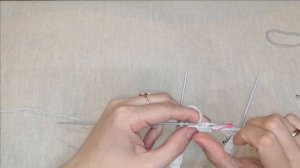 МК на носочки с Японским узором. Часть 1