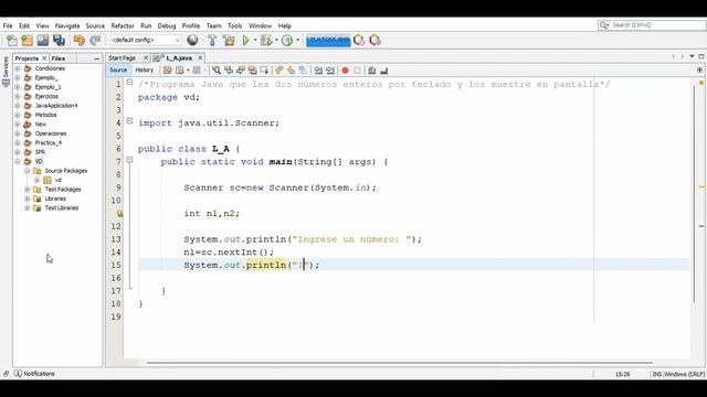 Java | Leer dos números por teclado смотреть онлайн