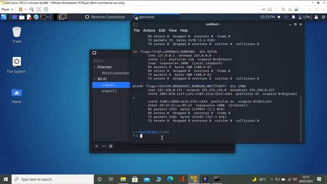 configure static ip address in kali linux смотреть онлайн