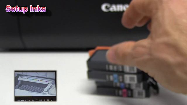 imagePrograf PRO-300 (part3) Setup printer, print head, inks, adjustment - NEXT WIFI CONNECT METHOD смотреть онлайн