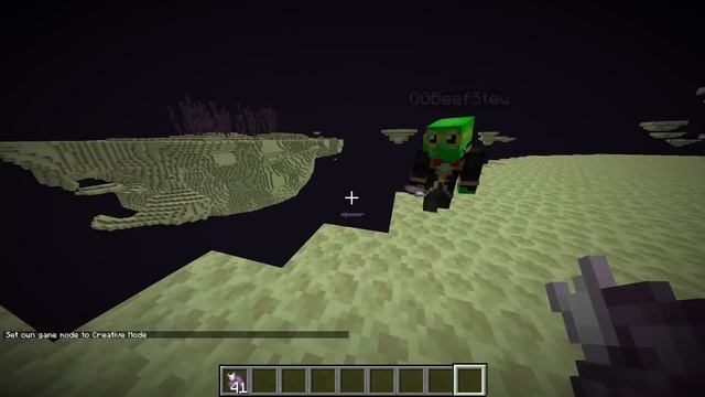 Beating Minecraft Starting From The End