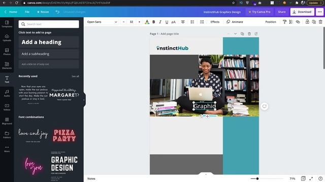 Creating Stunning Flyer With Canva смотреть онлайн