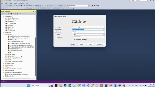C# ASP NET Core FullStack part 5 - add SA user for MS SQL Server and fix SSL connection string смотреть онлайн