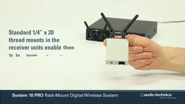 Audio Technica ATW-1311 Dual Wireless Beltpack System смотреть онлайн