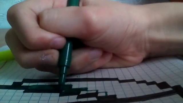 Как нарисовать по клеточкам смайлик с кепкой смотреть онлайн