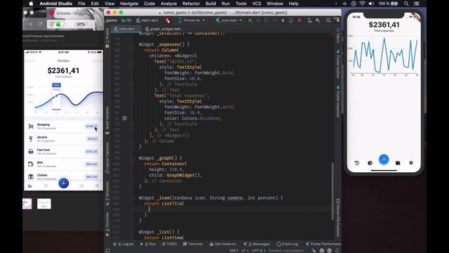Aplicación de Control de Gastos completa - UI смотреть онлайн