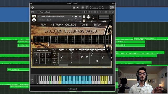 My FAVORITE Banjo VST | Evolution Bluegrass Banjo - Demo & Walkthrough смотреть онлайн