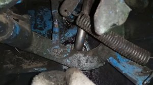 Регулировка сцепления трактора Т 40/Adjustment of tractor traction T 40