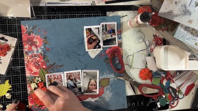 Scrapbooking process video #49 - using Christmas papers for non-Christmas layout (49 and Market) смотреть онлайн