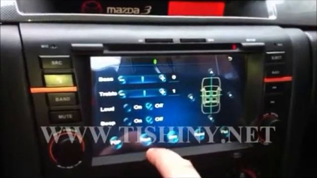 Мультимедиа штатная для Mazda 2003 2008 смотреть онлайн