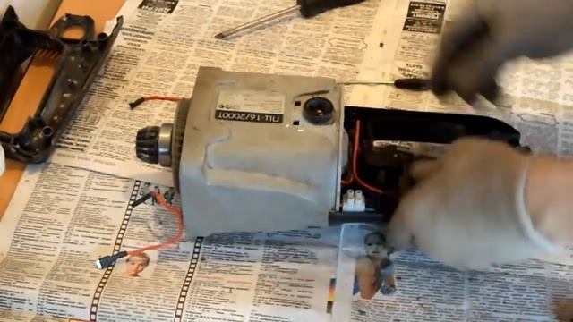 Интерскол ПЦ-16. Ремонт своими руками. смотреть онлайн