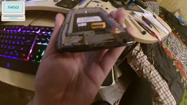 Смартфон LG K10 LTE, K430ds / замена экрана, сим лоток смотреть онлайн