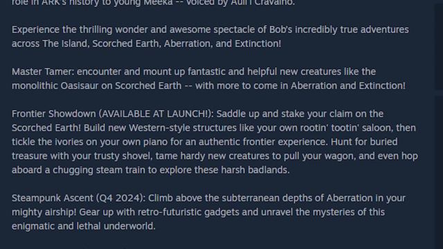 Release INFO for Aberration & Extinction Adventure Packs ARK Survival Ascended News смотреть онлайн