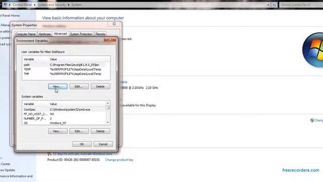 HOW TO SET ENVIRONMENT VARIABLE FOR JAVA смотреть онлайн