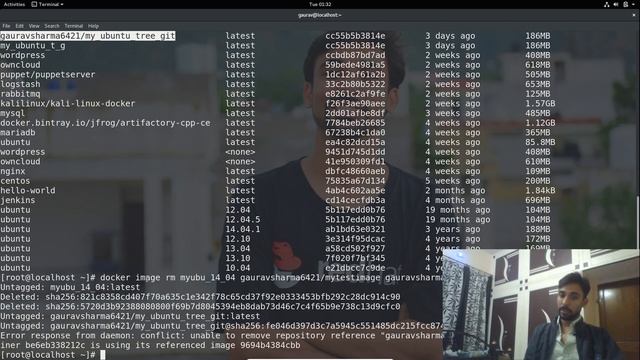 14. Docker (in Hindi) : How to inspect remove,inspect, list and history for the docker image смотреть онлайн