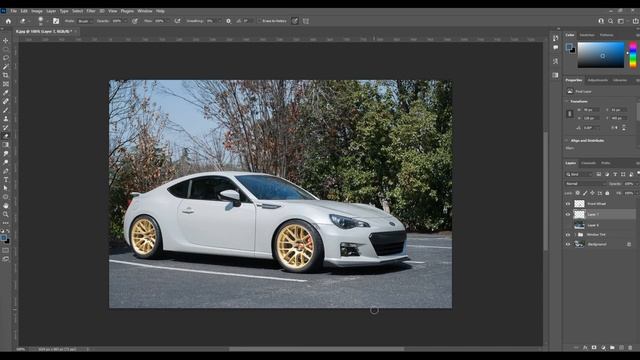 How to Photoshop YOUR car - step-by-step guide (window tint, wheels, color change) смотреть онлайн