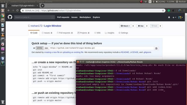 Uploading project in Github. смотреть онлайн