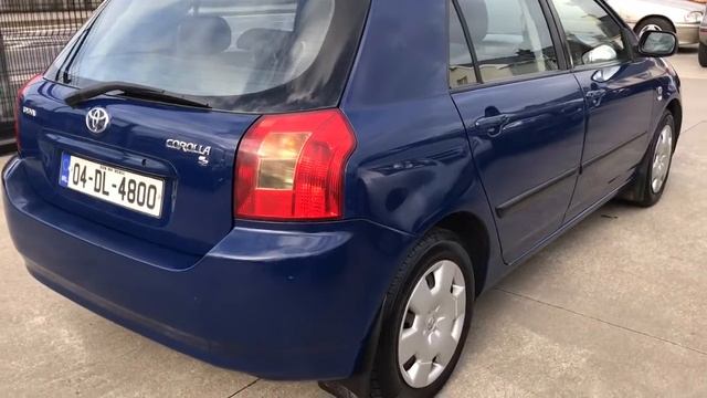 2004 Corolla 1.4VVTi смотреть онлайн