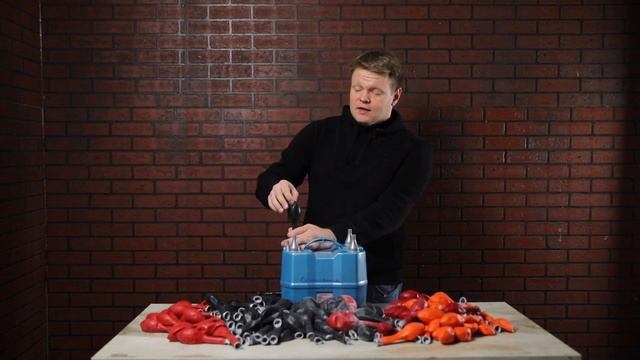 Фоторамка из воздушных шаров на юбилей. смотреть онлайн