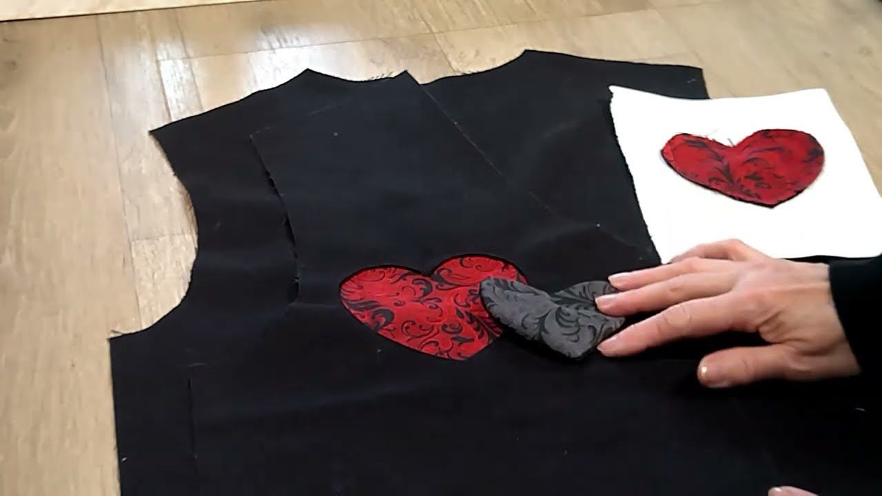 Шьём двухсторонний жилет/ Крою сразу на ткани смотреть онлайн