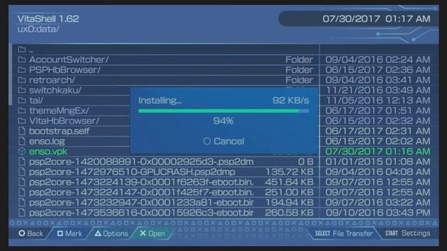 Henkaku Ensō Custom Firmware for your PS Vita/PSTV (requires 3.60) смотреть онлайн