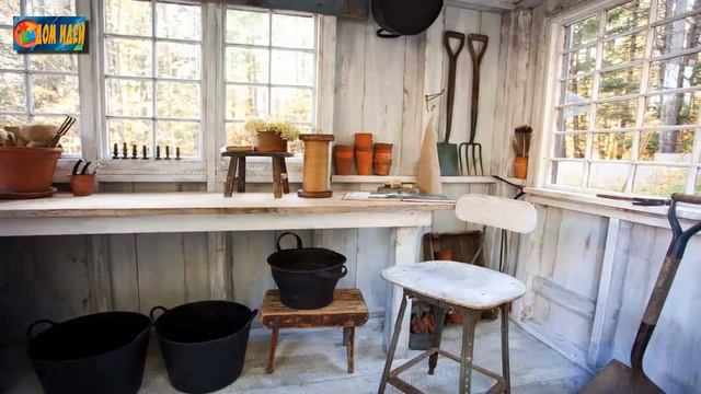 Идеи хранения инвентаря [Порядок на даче: способы хранения садового инвентаря ] смотреть онлайн