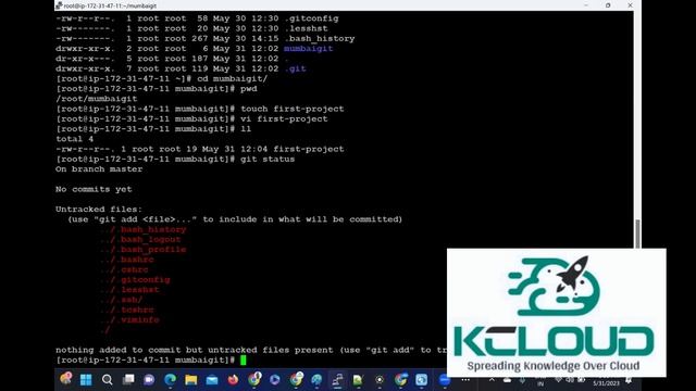 Git & GitHub Config push pull смотреть онлайн