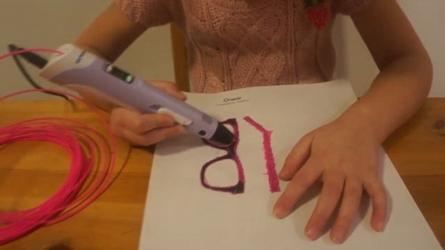 3D Ручка. Мила Show рисует 3d ручуой