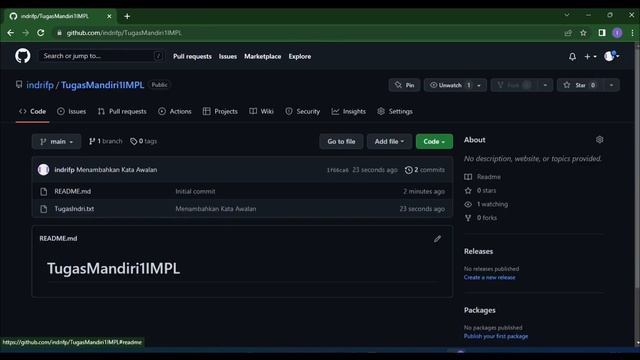 Tutorial Melakukan Merge dalam Git (Github) смотреть онлайн