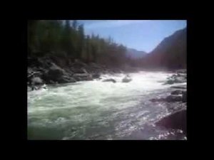 Аэролодка Пиранья-3. Билютский порог р. Китой