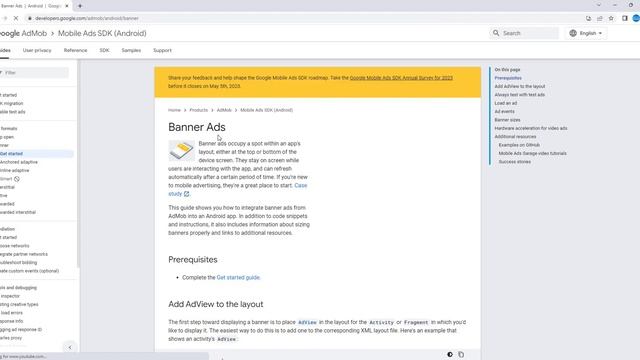 How to add admob ads and earn money to android studio (banner / interstitial) 2023 смотреть онлайн