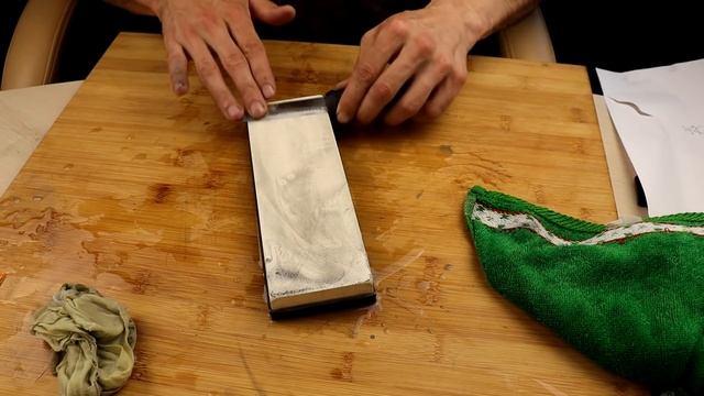 ЗАТОЧКА НОЖА до строгания волоса за 15 минут. смотреть онлайн