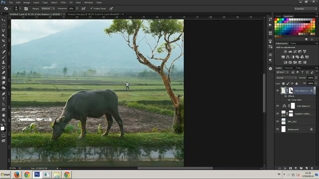 Photo Manipulation Tutorial - Photoshop CS6 смотреть онлайн