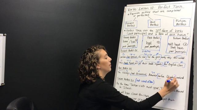 Verbs: Lesson 10: Perfect Tenses смотреть онлайн